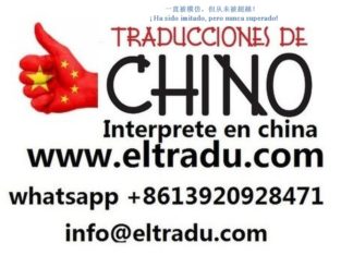 Interprete Chino Español en Guangzhou China