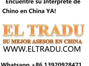 Interprete Chino Español en Wuxi China